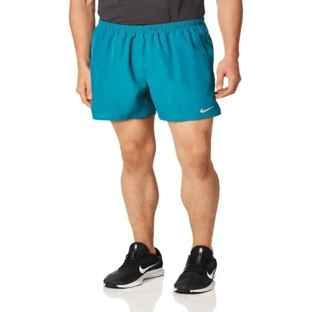 Nike Dri Fit Brief Lined Athletic Running Outdoor Challenger‎ Shorts Blue XL NWT